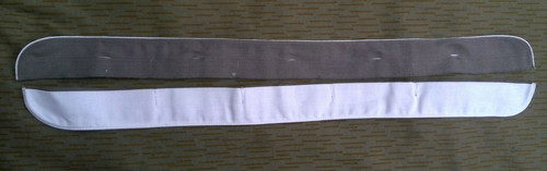 Nva kragenbinde soldat - kragenbinde, 1x